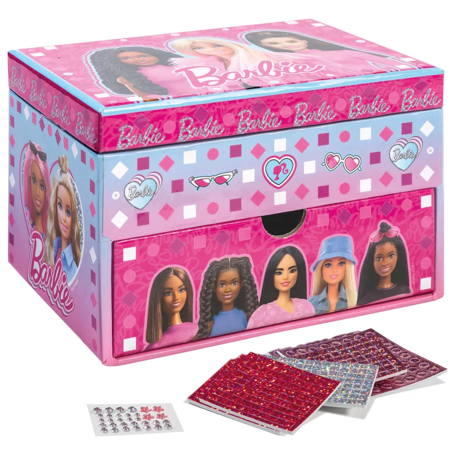 Barbie Cool Mosaic šperkovnica produktová fotografia