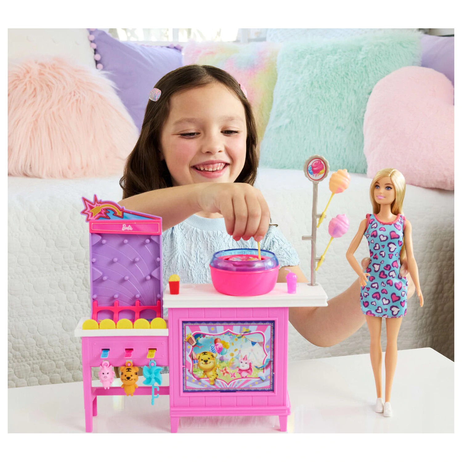 Barbie Cotton Candy bábika produktová fotografia