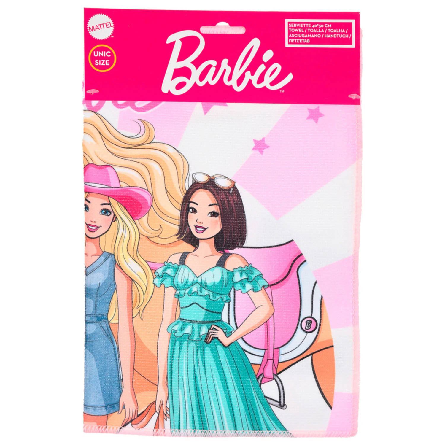 Barbie Country uterák na ruky, tvár a pre hostí 40x30 cm produktová fotografia