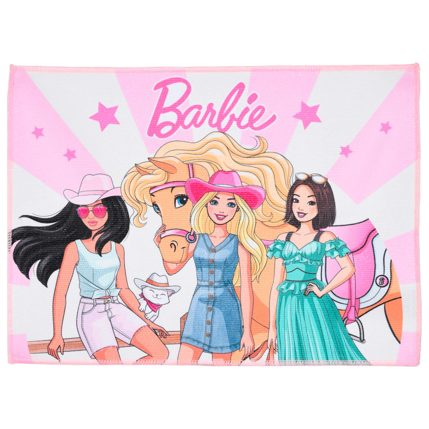 Barbie Country uterák na ruky, tvár a pre hostí 40x30 cm produktová fotografia