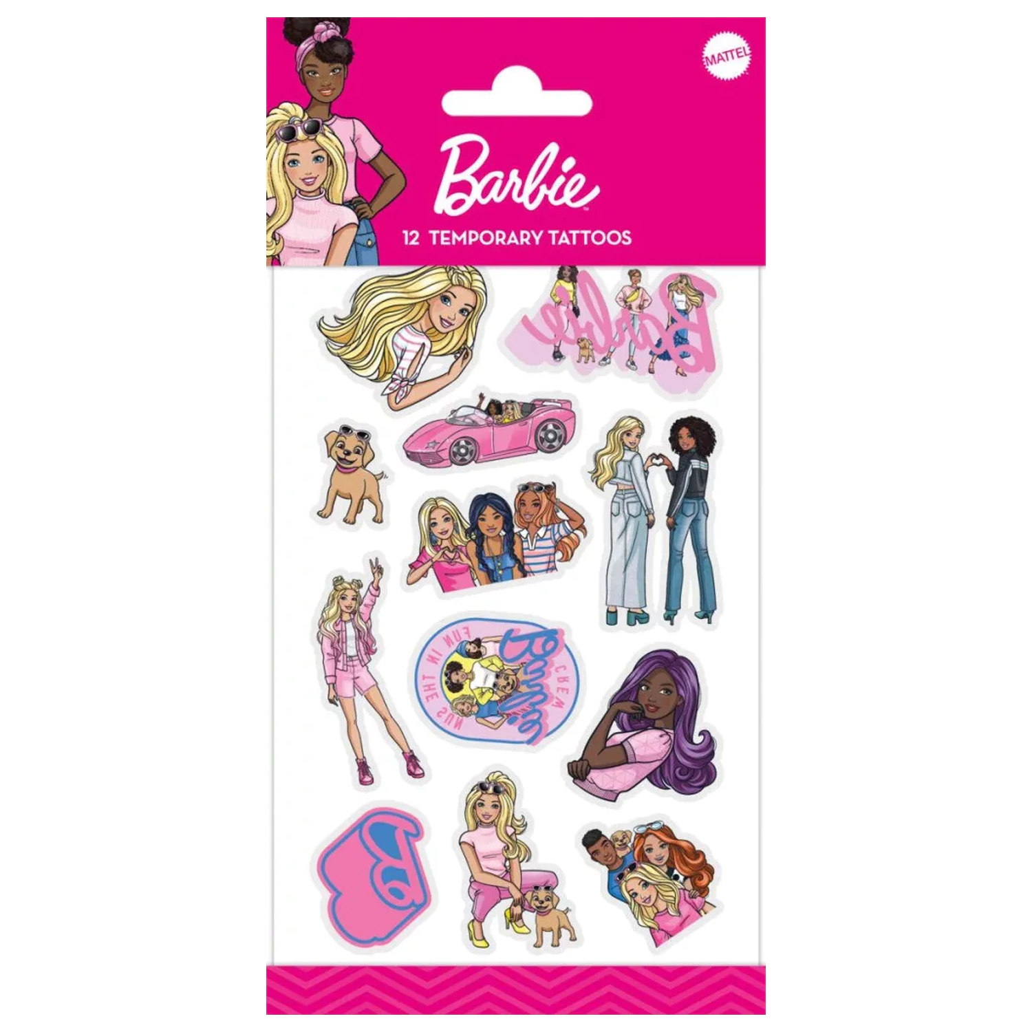 Barbie Crew tetovanie 12-kusové produktová fotografia