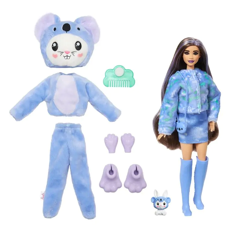Barbie Cutie Reveal Koala Rabbit kostýmy bábika produktová fotografia