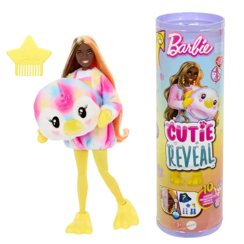 Barbie Cutie Reveal Penguin Dreams of colour bábika produktová fotografia