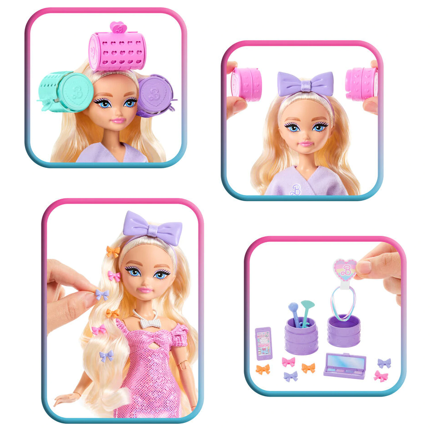 Barbie Dream Besties kaderníctvo bábika produktová fotografia