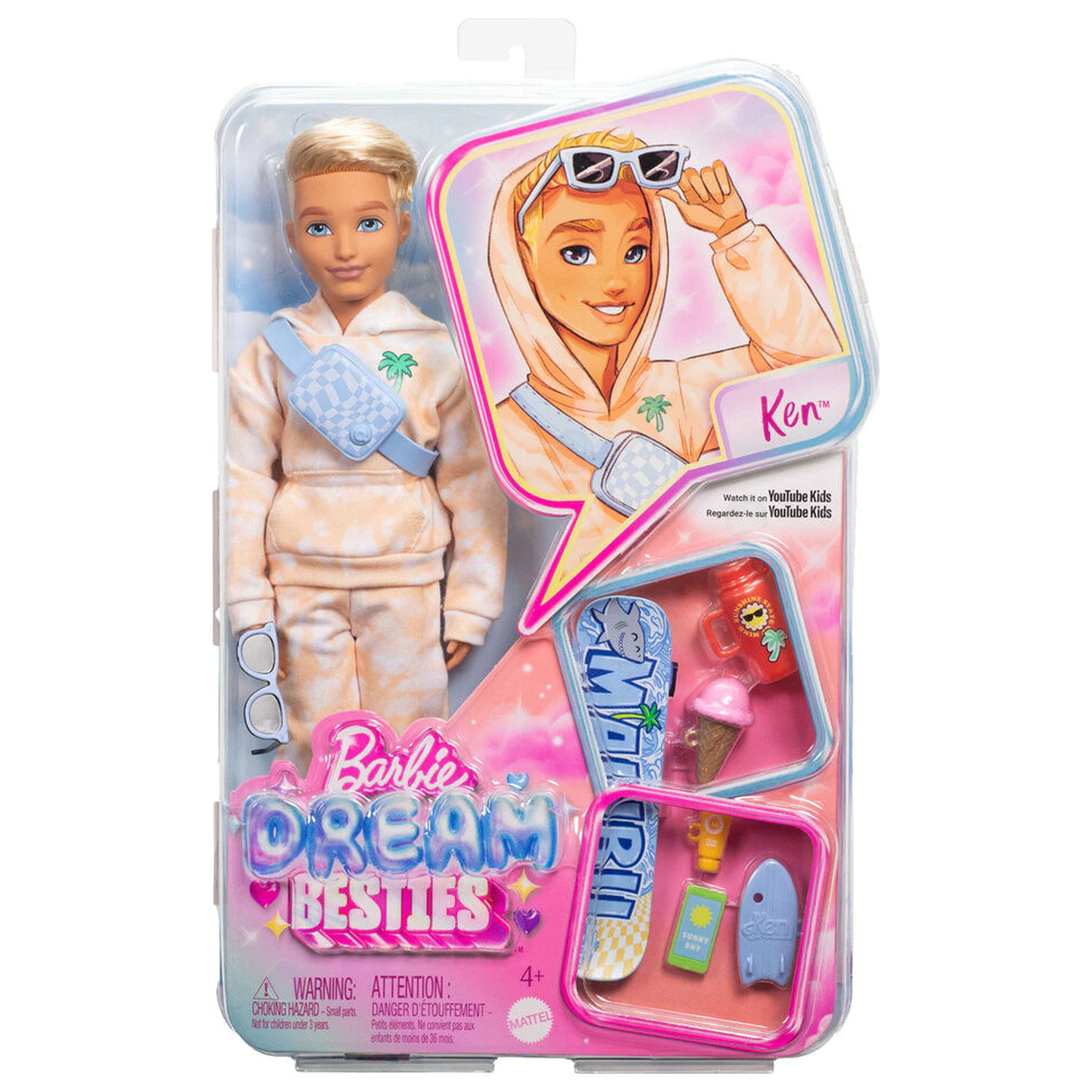 Barbie Dream Besties Ken bábika produktová fotografia