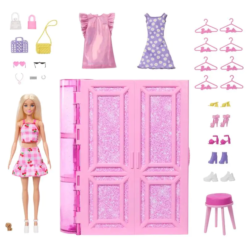 Barbie domček pre bábiku Dream Closet produktová fotografia