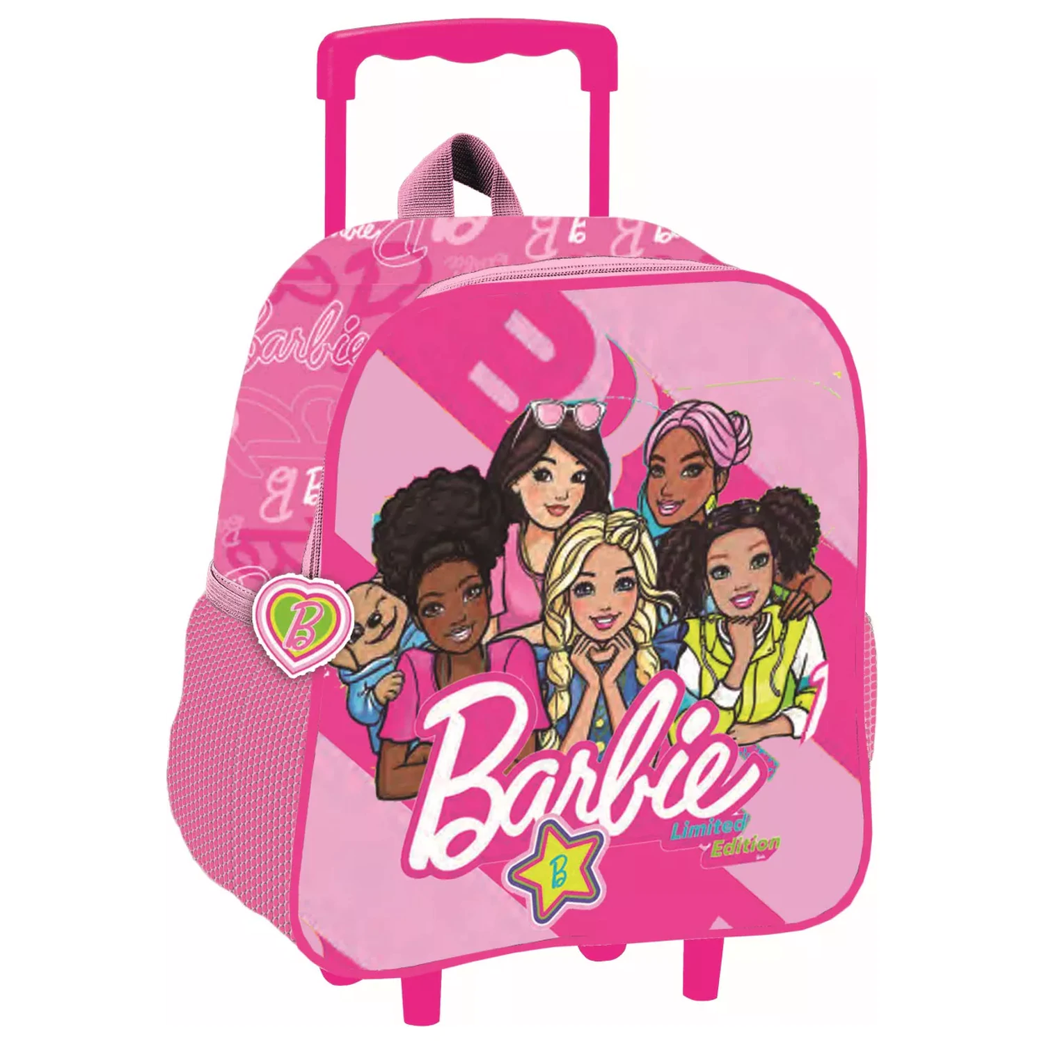 Barbie Dream Squad rolovací škôlkarský 3D batoh, taška 32 cm produktová fotografia