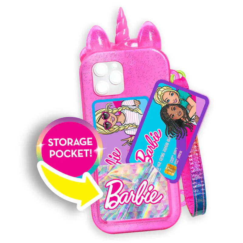 Barbie Unicorn sada telefón produktová fotografia