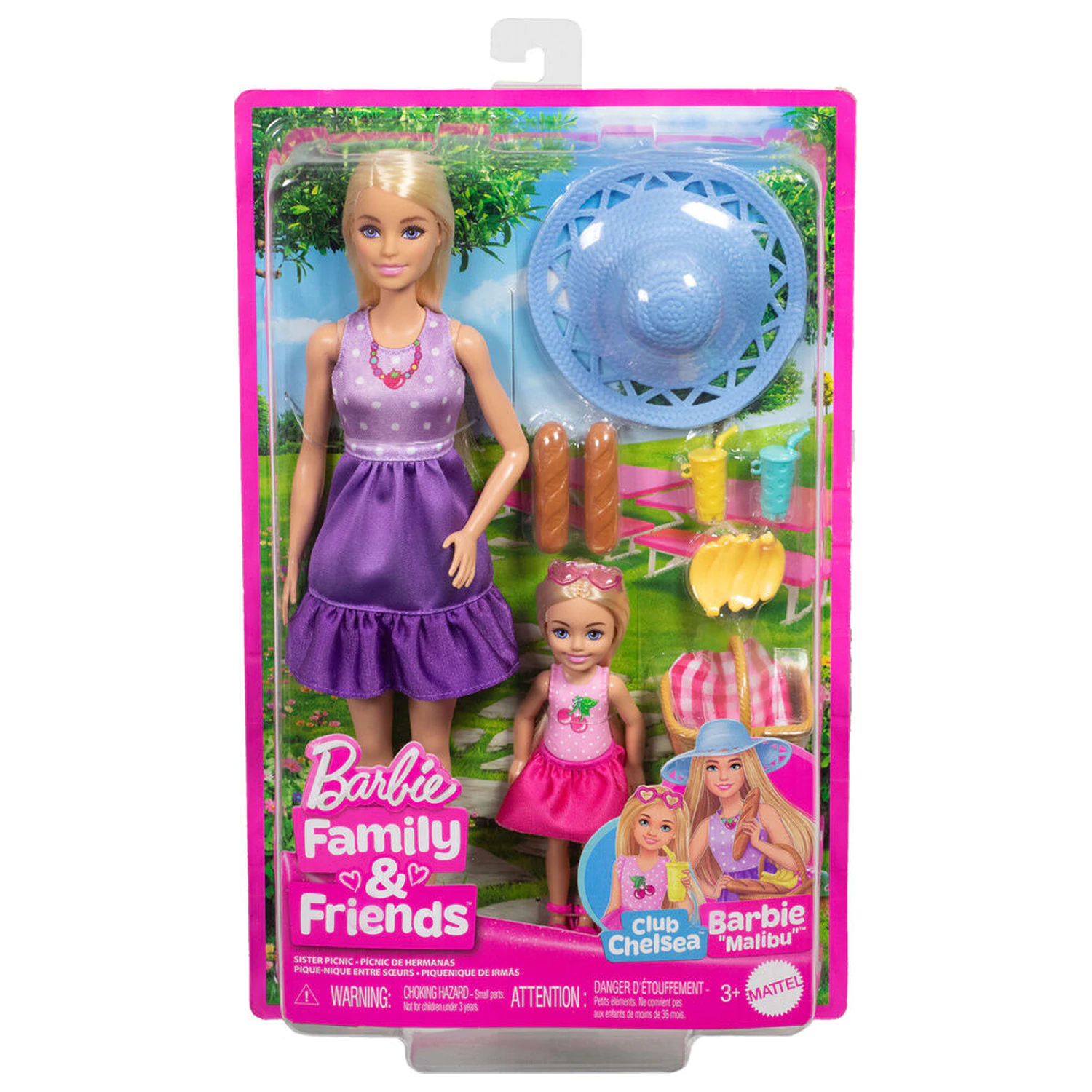 Barbie Family & Friends 2 balenie bábik produktová fotografia