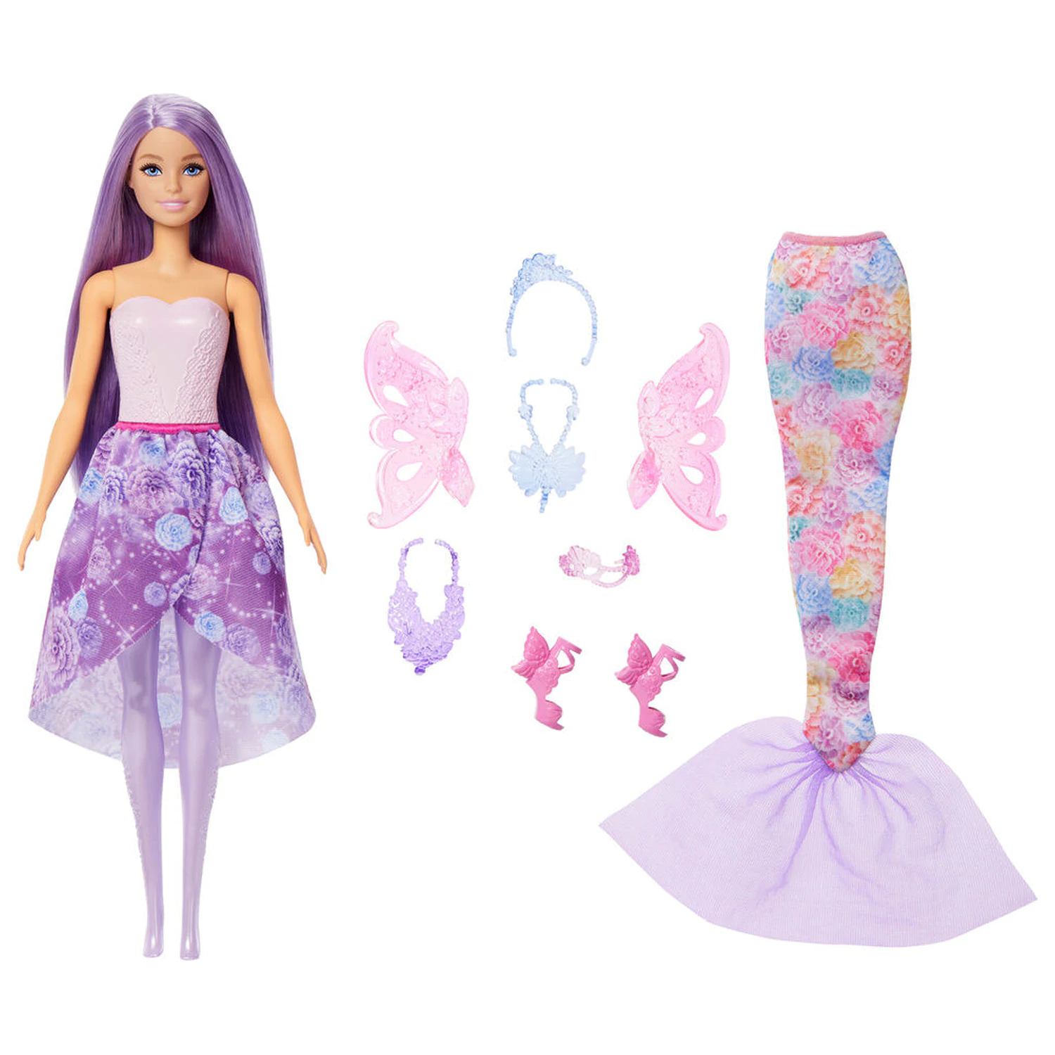 Barbie Fantasy bábika s 10 outfitmi produktová fotografia