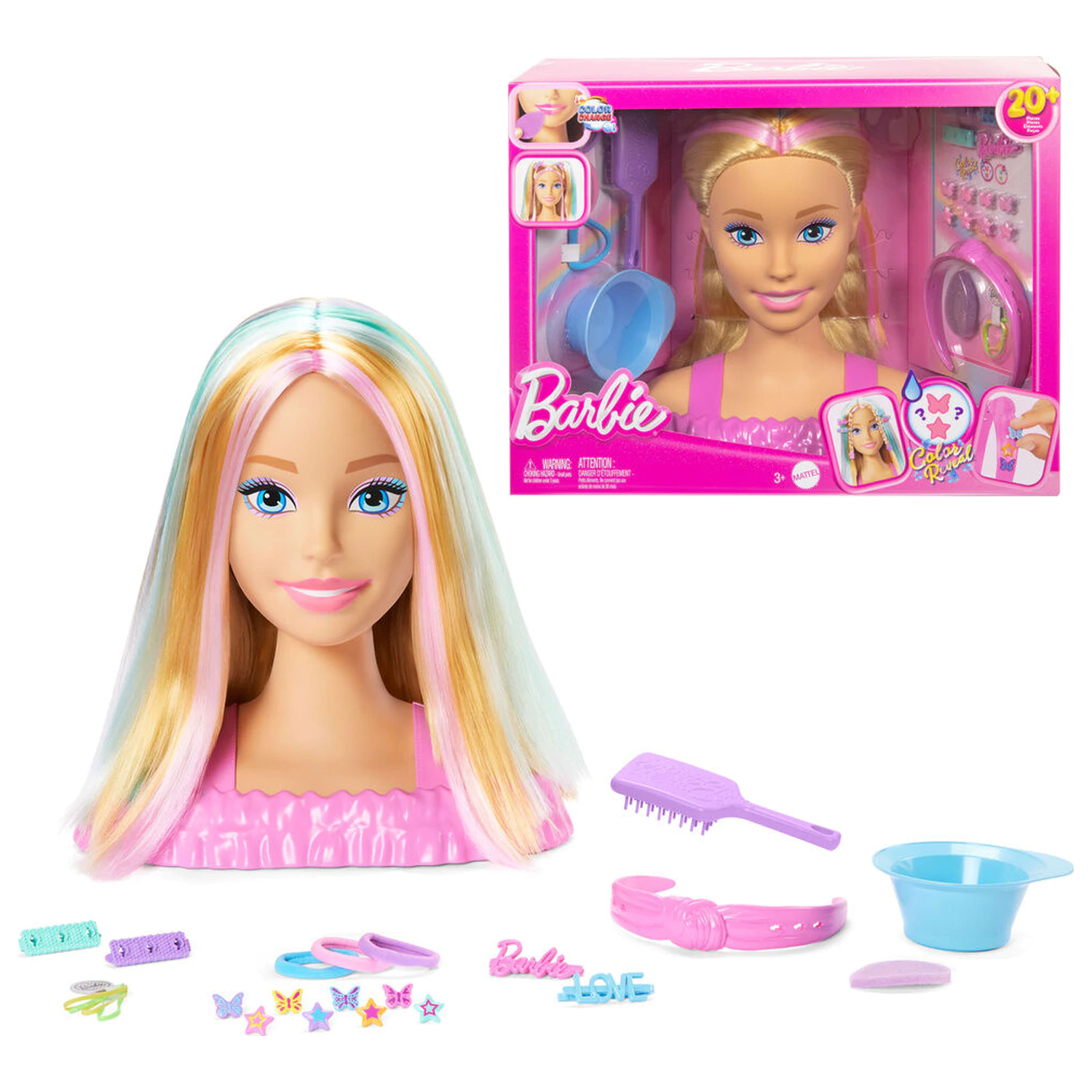 Barbie Fashionista busta produktová fotografia