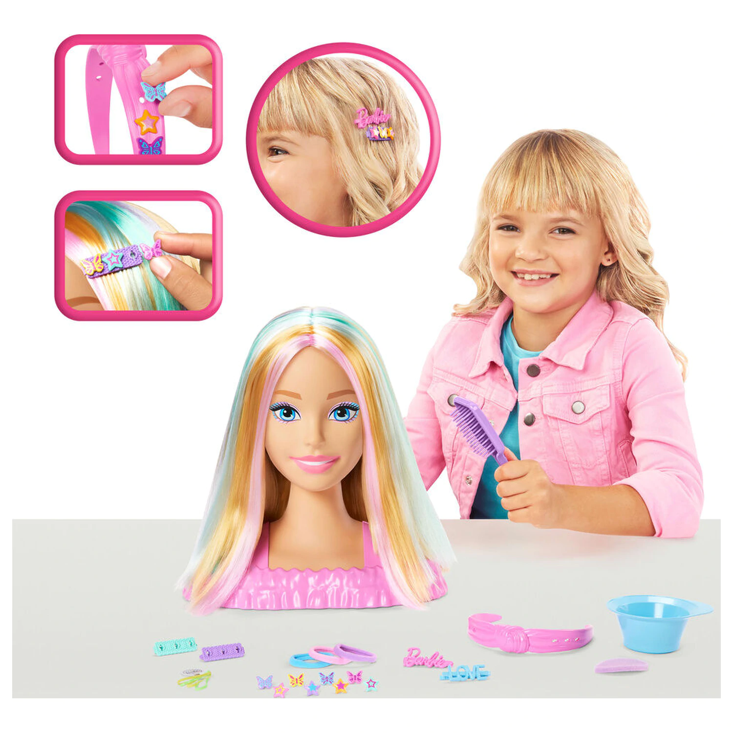 Barbie Fashionista busta produktová fotografia