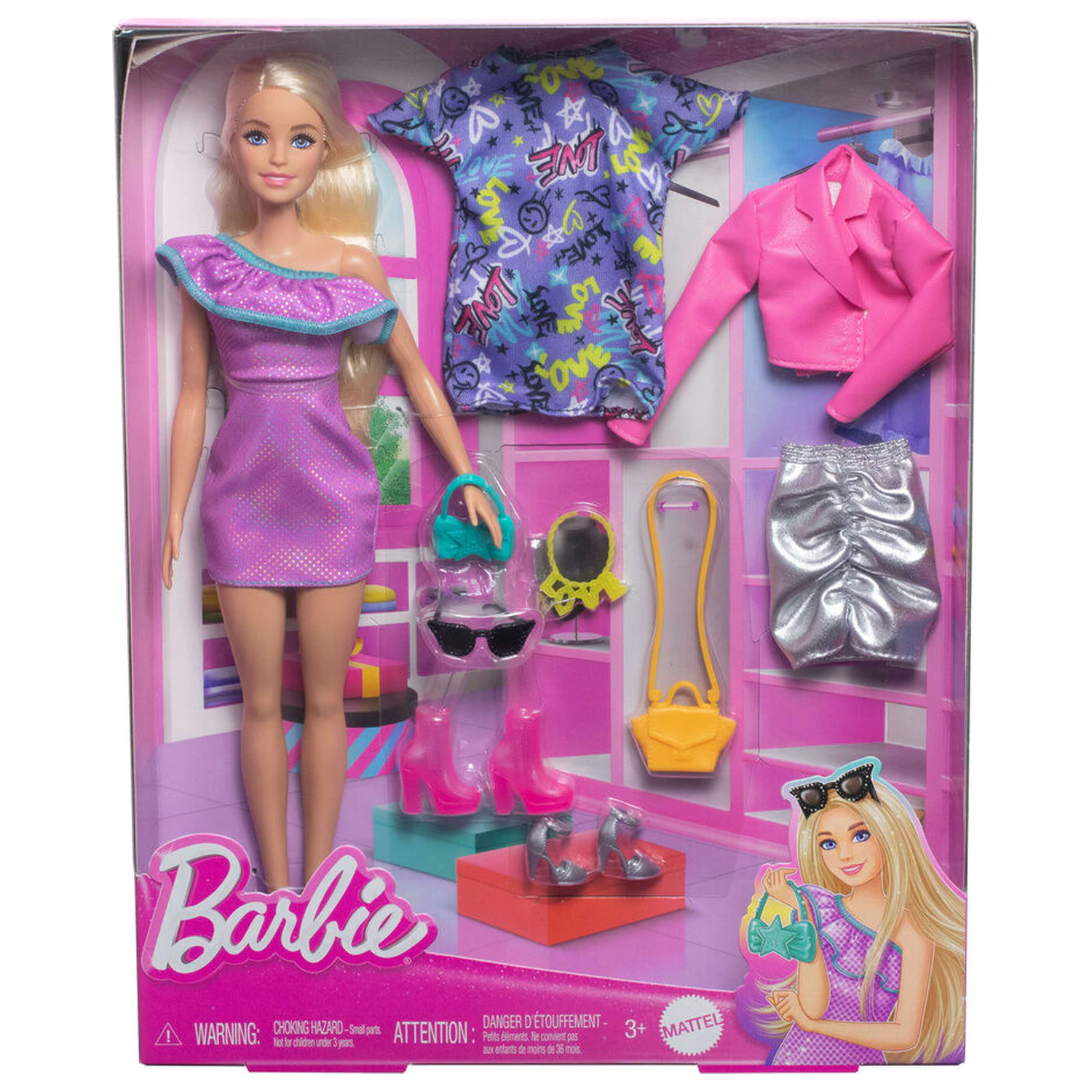 Barbie Fashionista bábika produktová fotografia