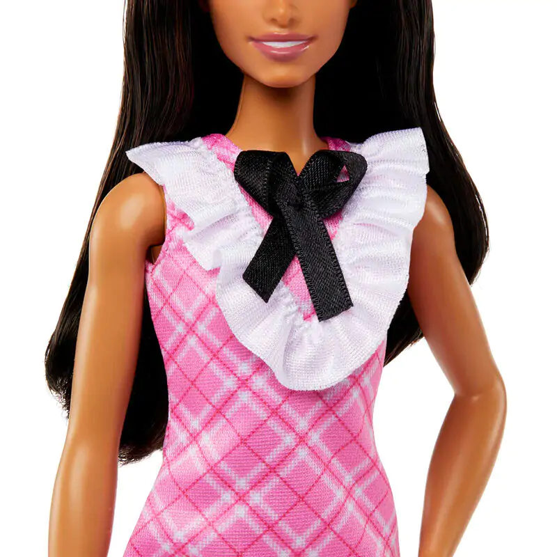 Barbie Fashionista Tartan Dress bábika produktová fotografia