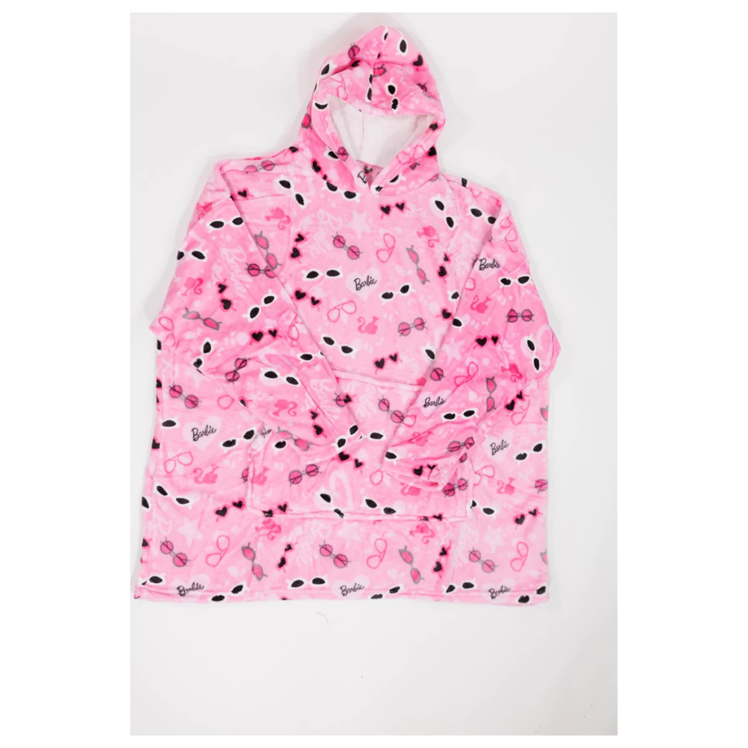 Barbie Glasses Dospelá Nositeľná Plyšová Fleecová Prikrývka Poncho produktová fotografia