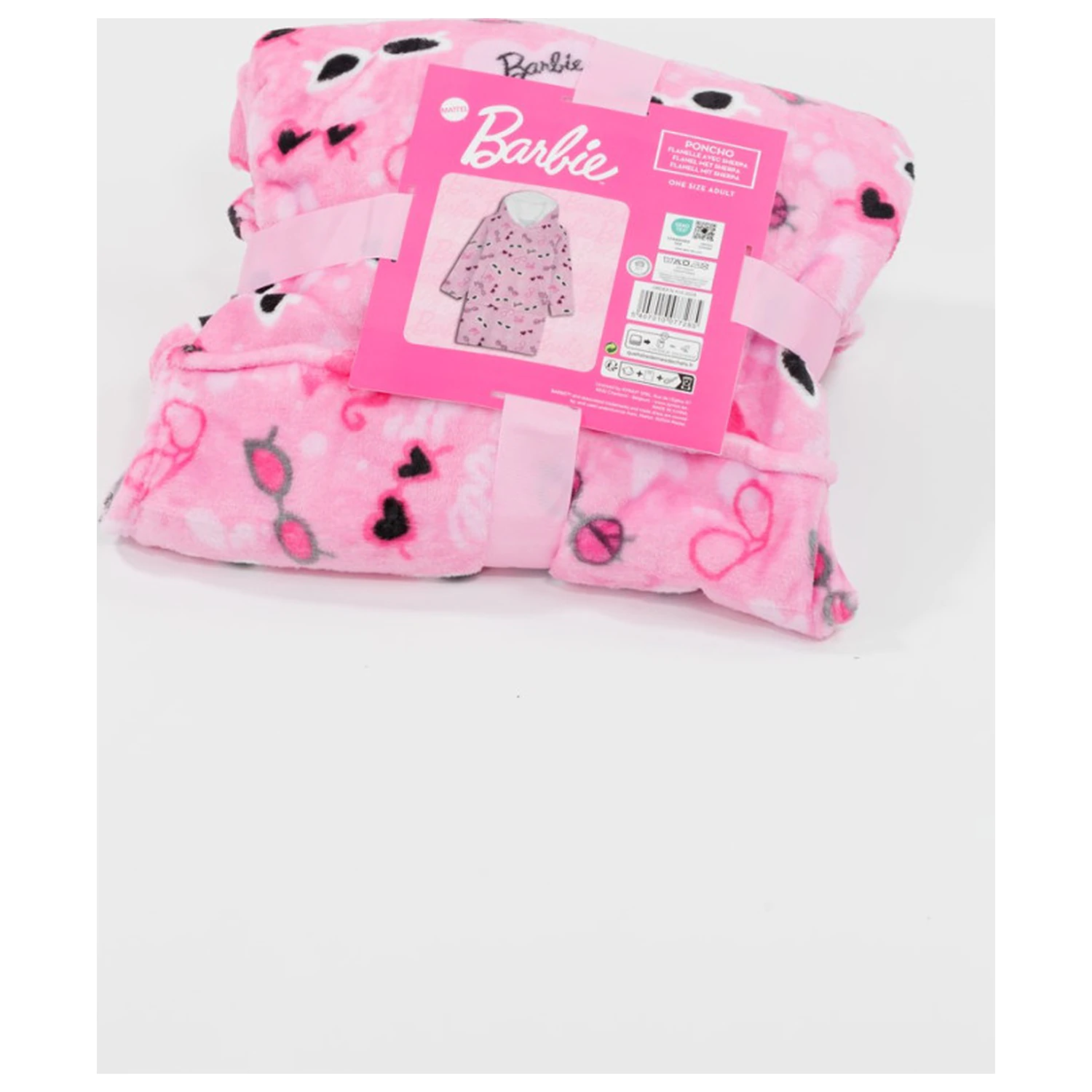 Barbie Glasses Dospelá Nositeľná Plyšová Fleecová Prikrývka Poncho produktová fotografia