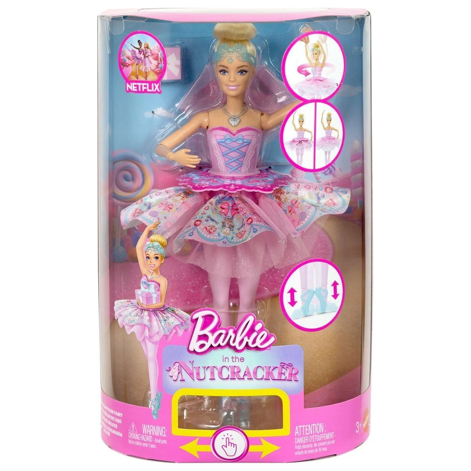 Barbie in the Nutcracker Clara bábika produktová fotografia