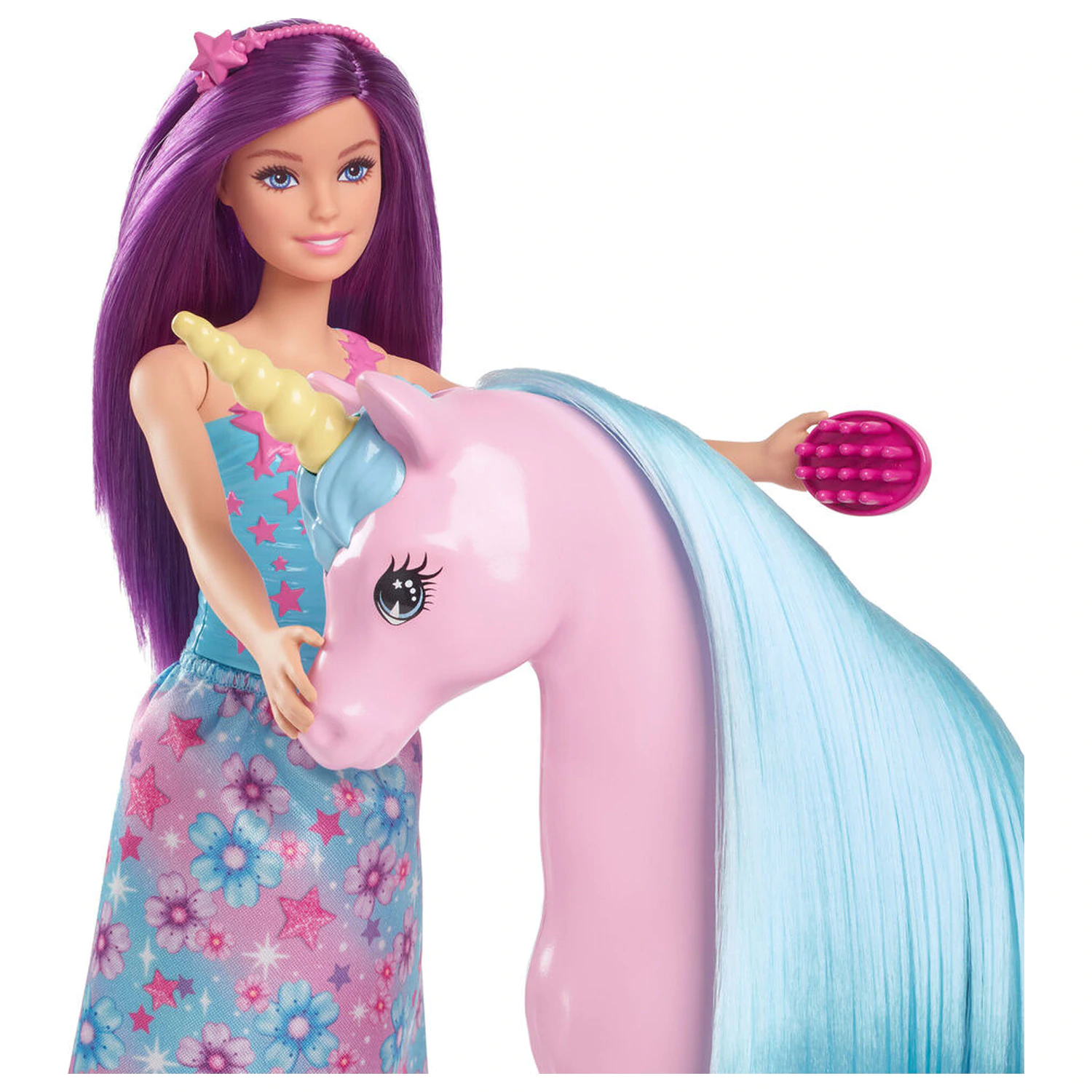 Bábika Barbie a jej jednorožec produktová fotografia