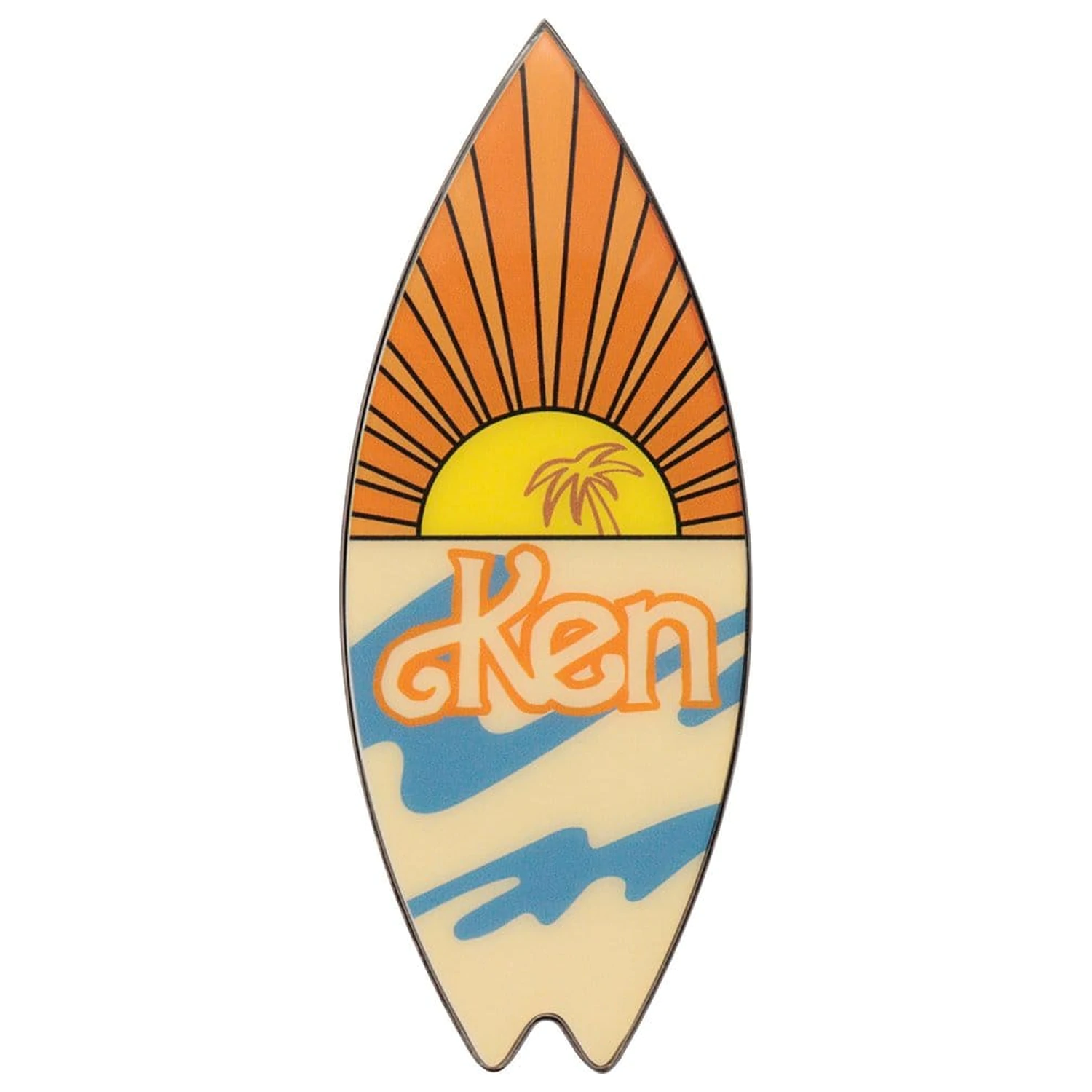 Barbie otvárač fliaš Ken Surfboard Magnetický produktová fotografia