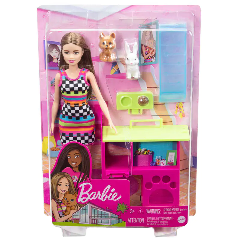 Barbie Zvieratká + bábika produktová fotografia