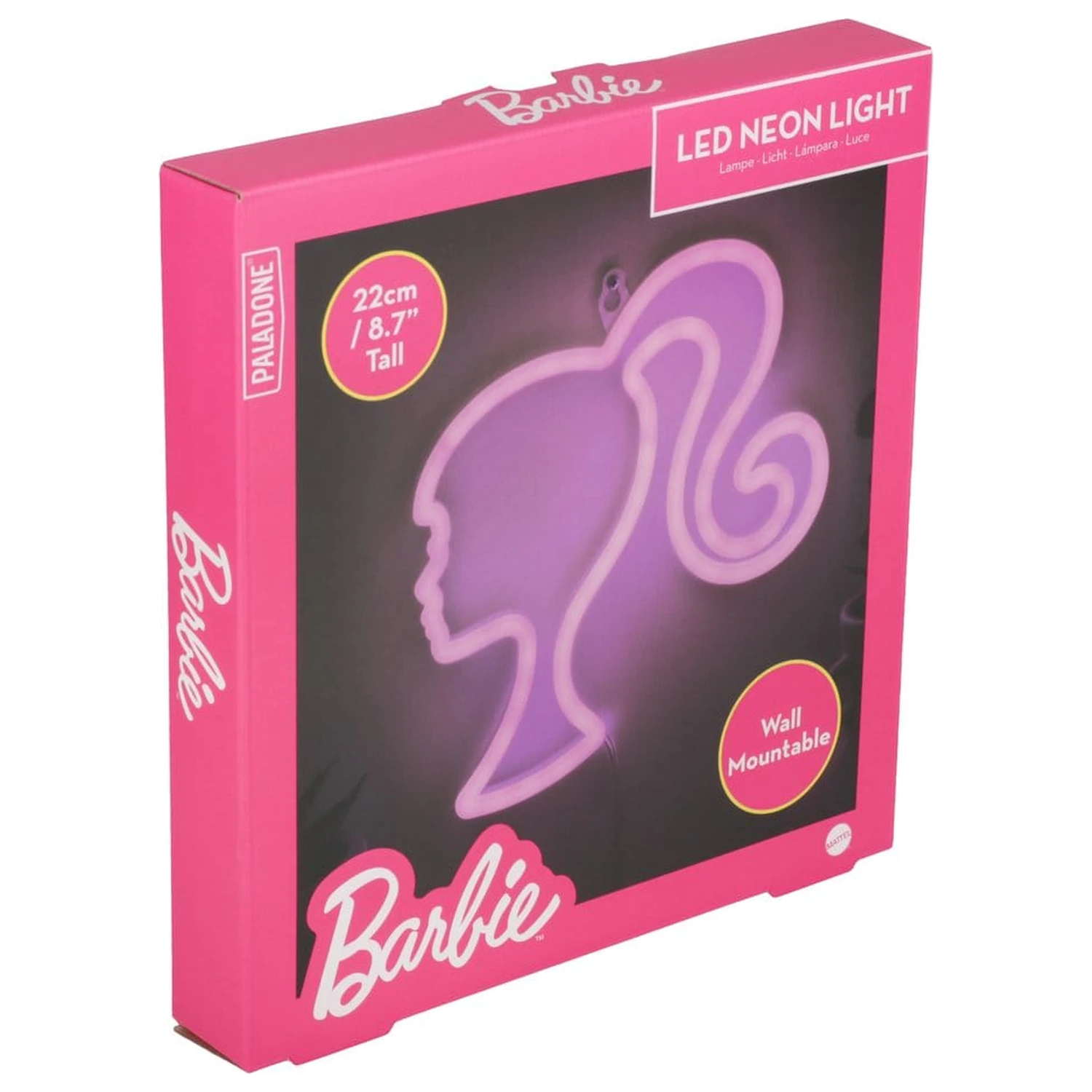 Barbie nástenná lampa LED Neón produktová fotografia