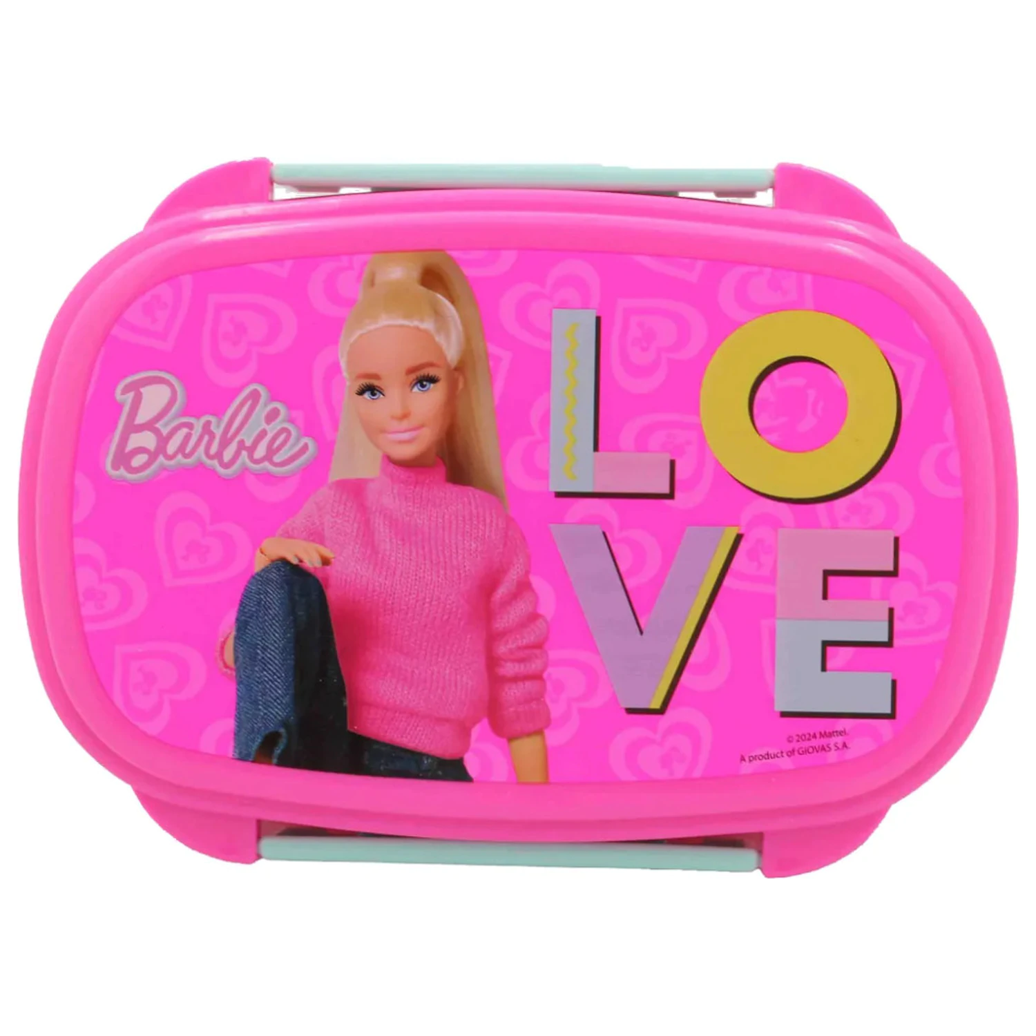 Barbie Love Sandwich box + súprava príborov produktová fotografia