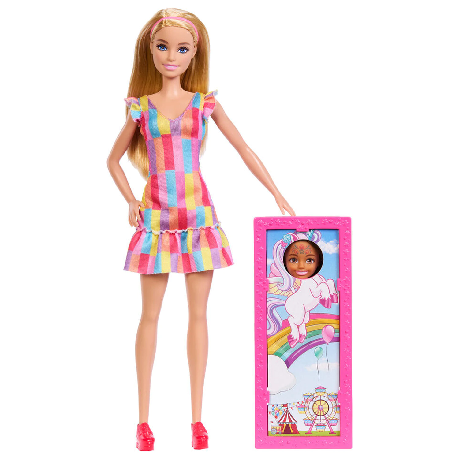Barbie balenie 2 bábiky make-up stanica produktová fotografia