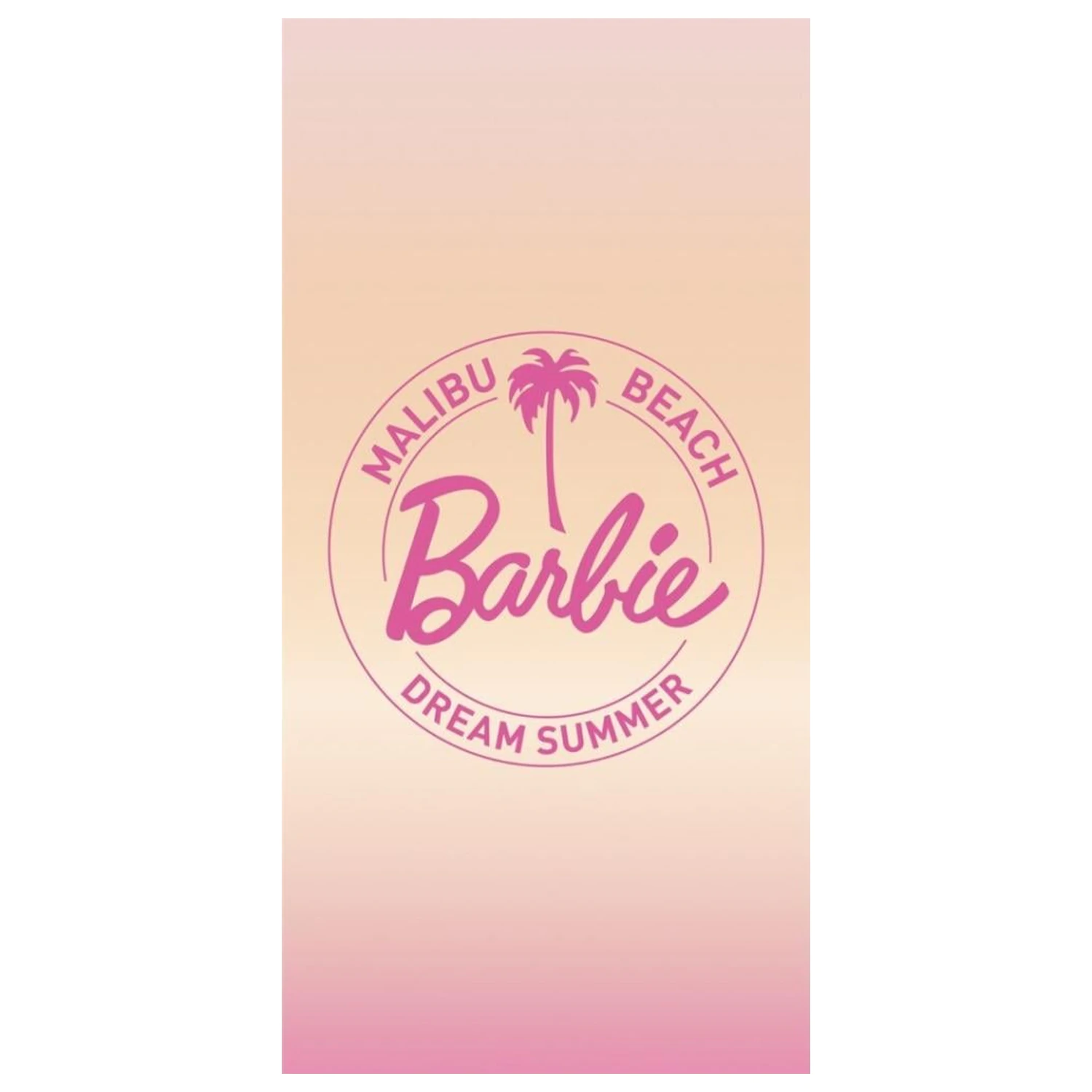 Barbie Malibu Beach plážová osuška produktová fotografia