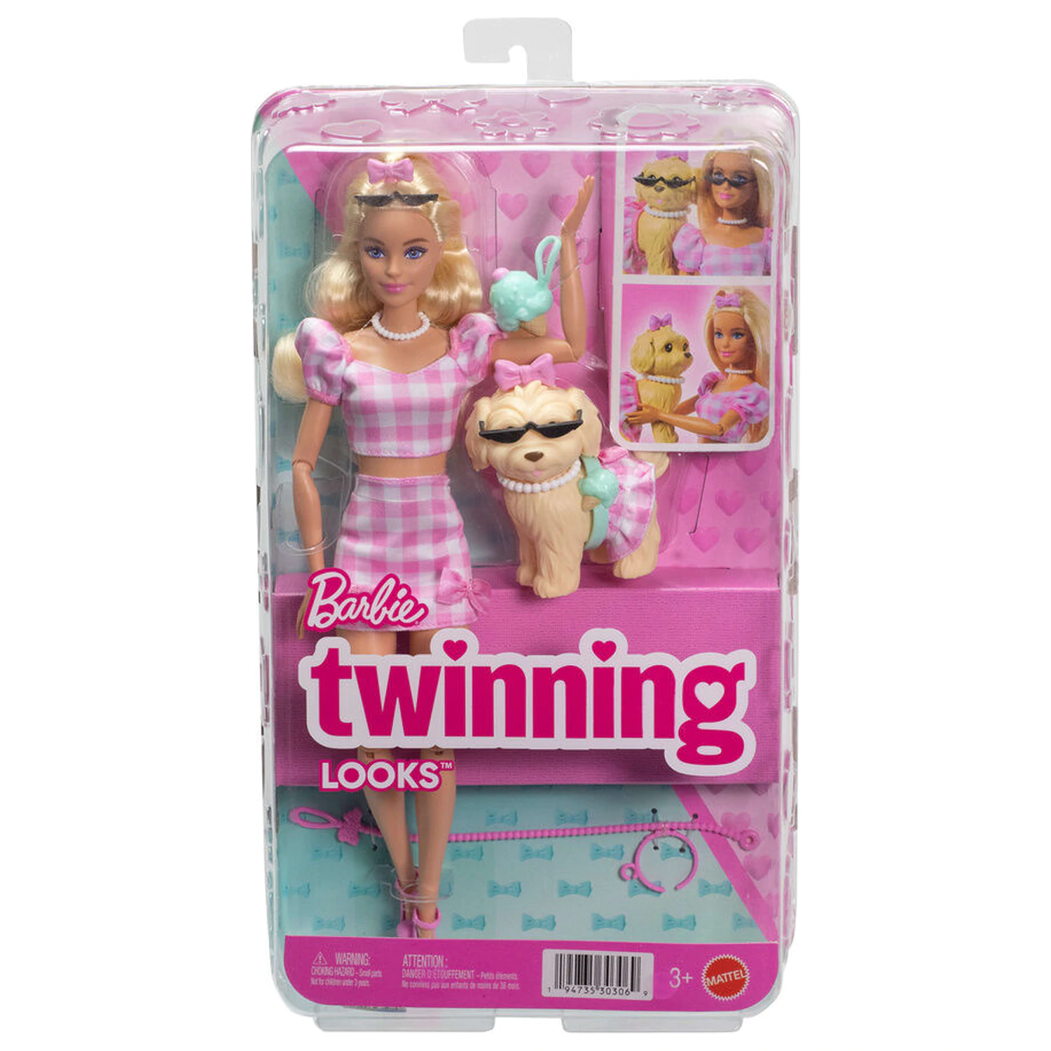 Barbie Malibu Twinning Looks bábika produktová fotografia
