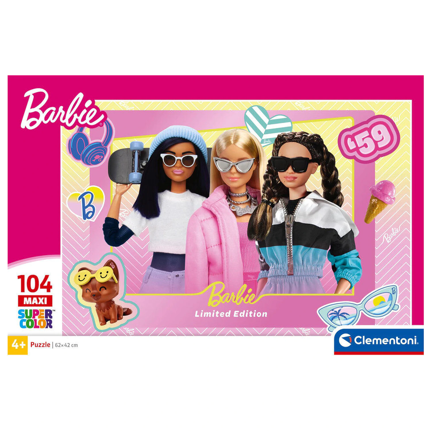 Barbie maxi puzzle 104 kusov produktová fotografia