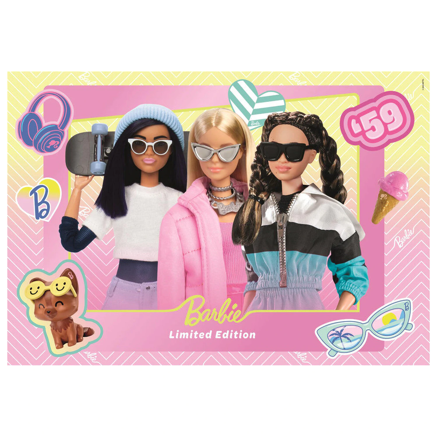 Barbie maxi puzzle 104 kusov produktová fotografia