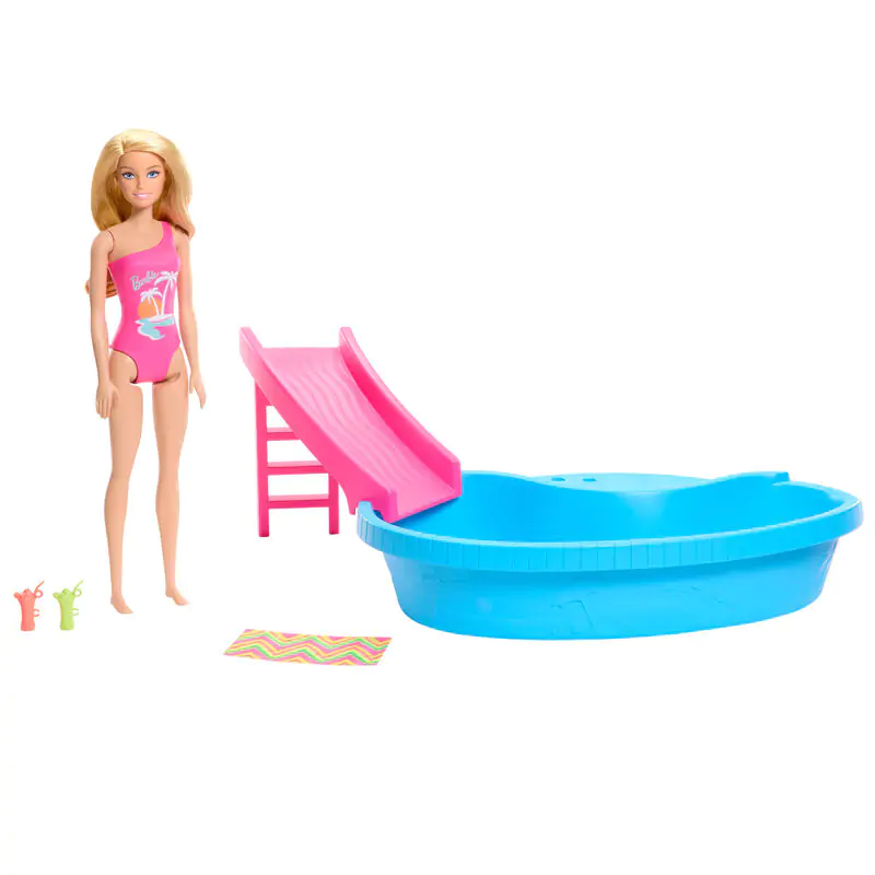 Barbie Letný bazén + bábika produktová fotografia