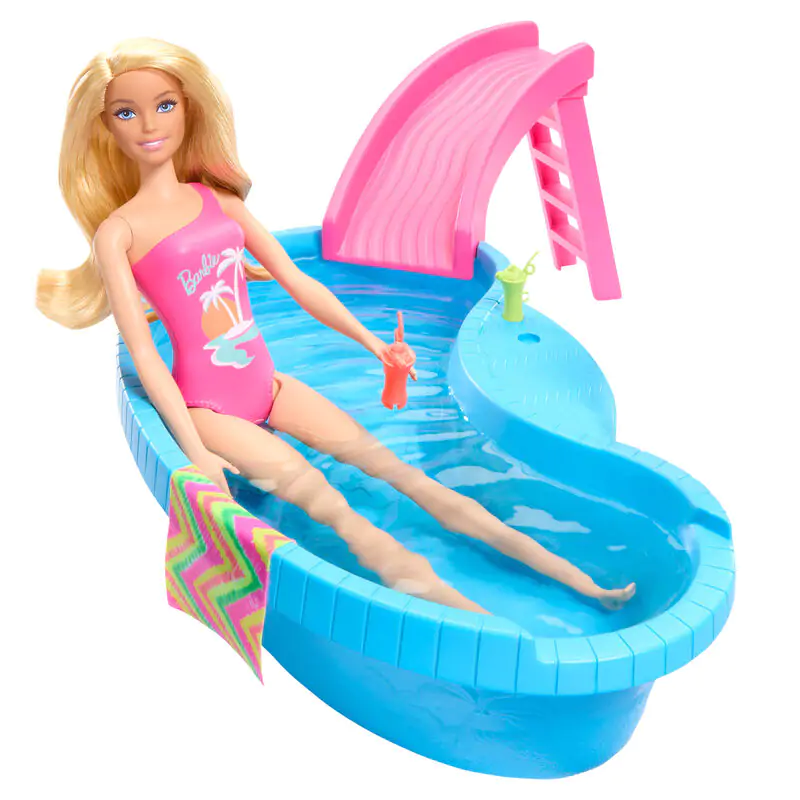 Barbie Letný bazén + bábika produktová fotografia