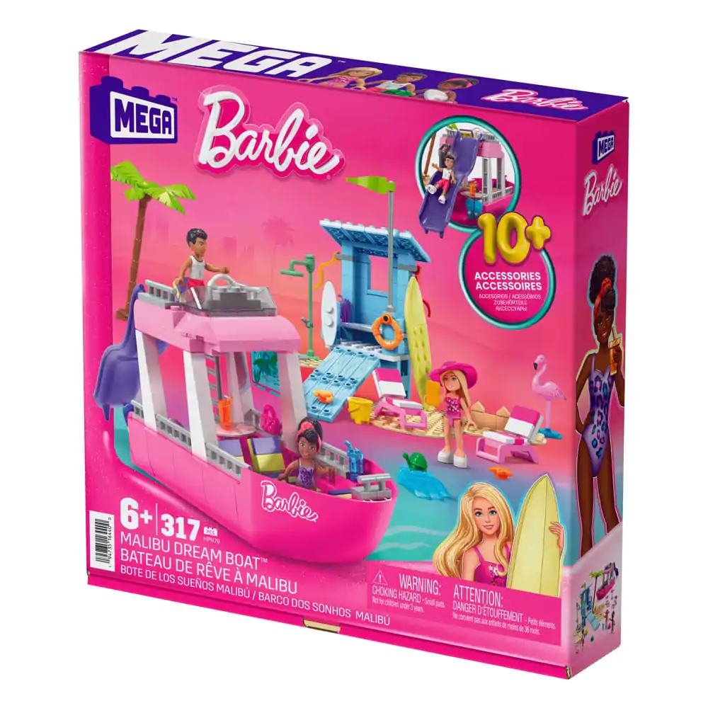 Barbie MEGA stavebnica Malibu Dream Boat produktová fotografia