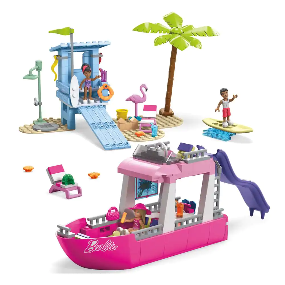 Barbie MEGA stavebnica Malibu Dream Boat produktová fotografia