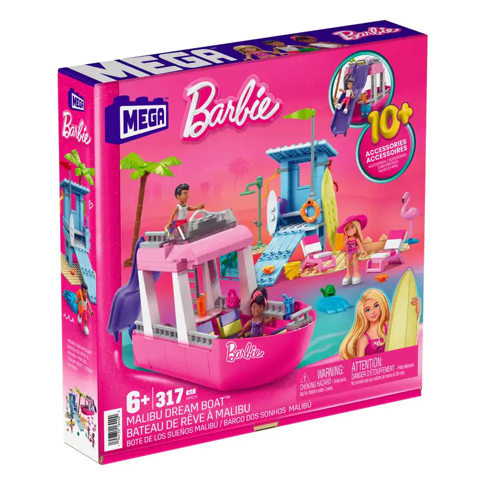 Barbie MEGA stavebnica Malibu Dream Boat produktová fotografia