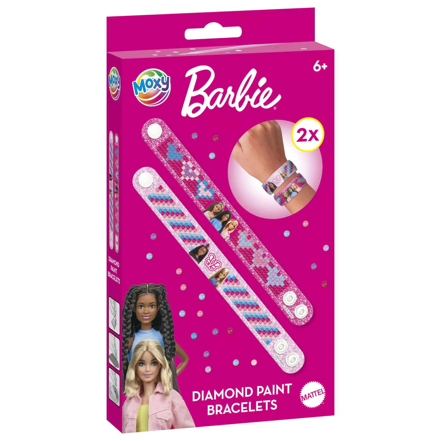 Barbie Moxy Diamond Dot súprava 2 náramkov produktová fotografia