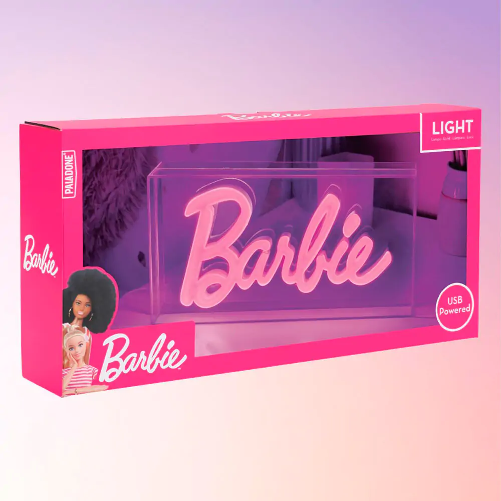 Barbie Neon LED lampa produktová fotografia