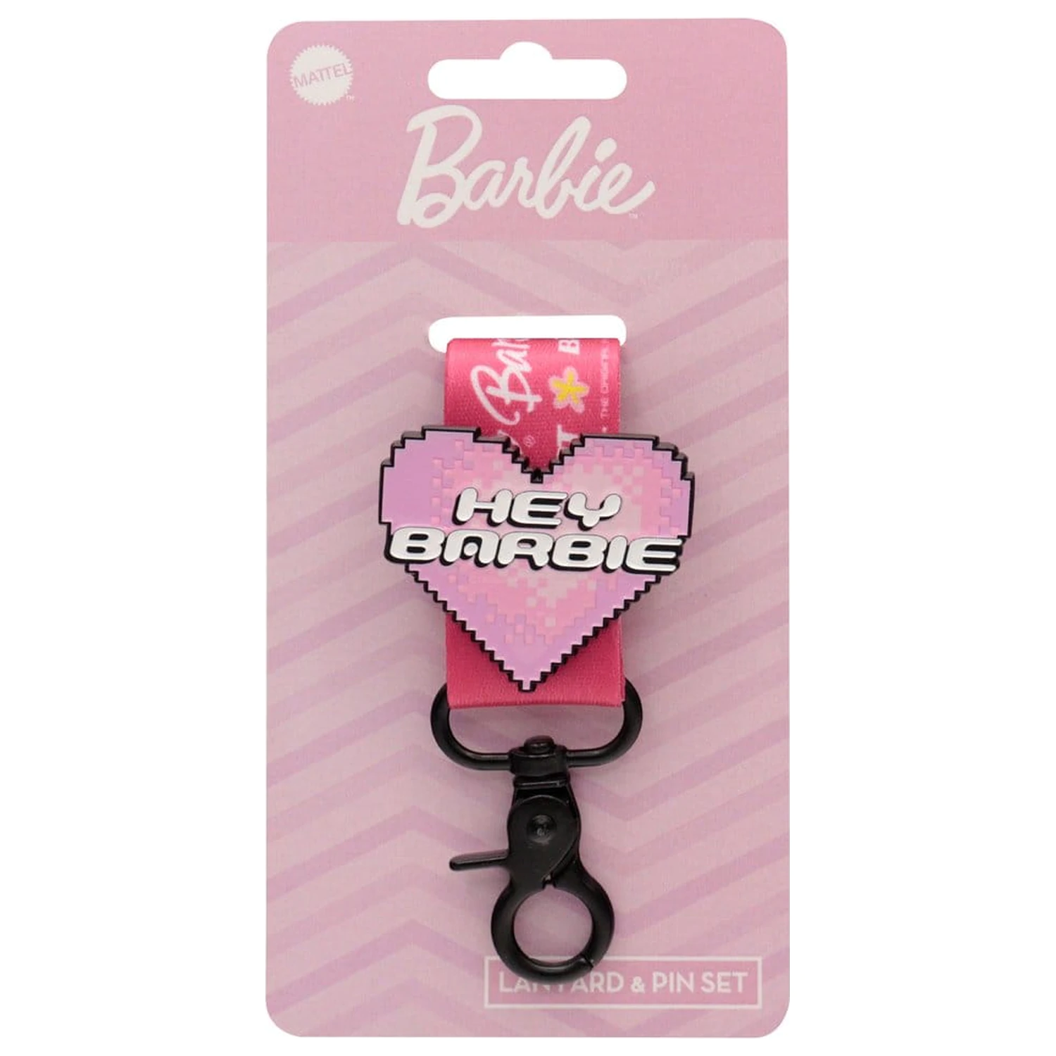 Barbie Lanyard a sada odznakov s pinom produktová fotografia