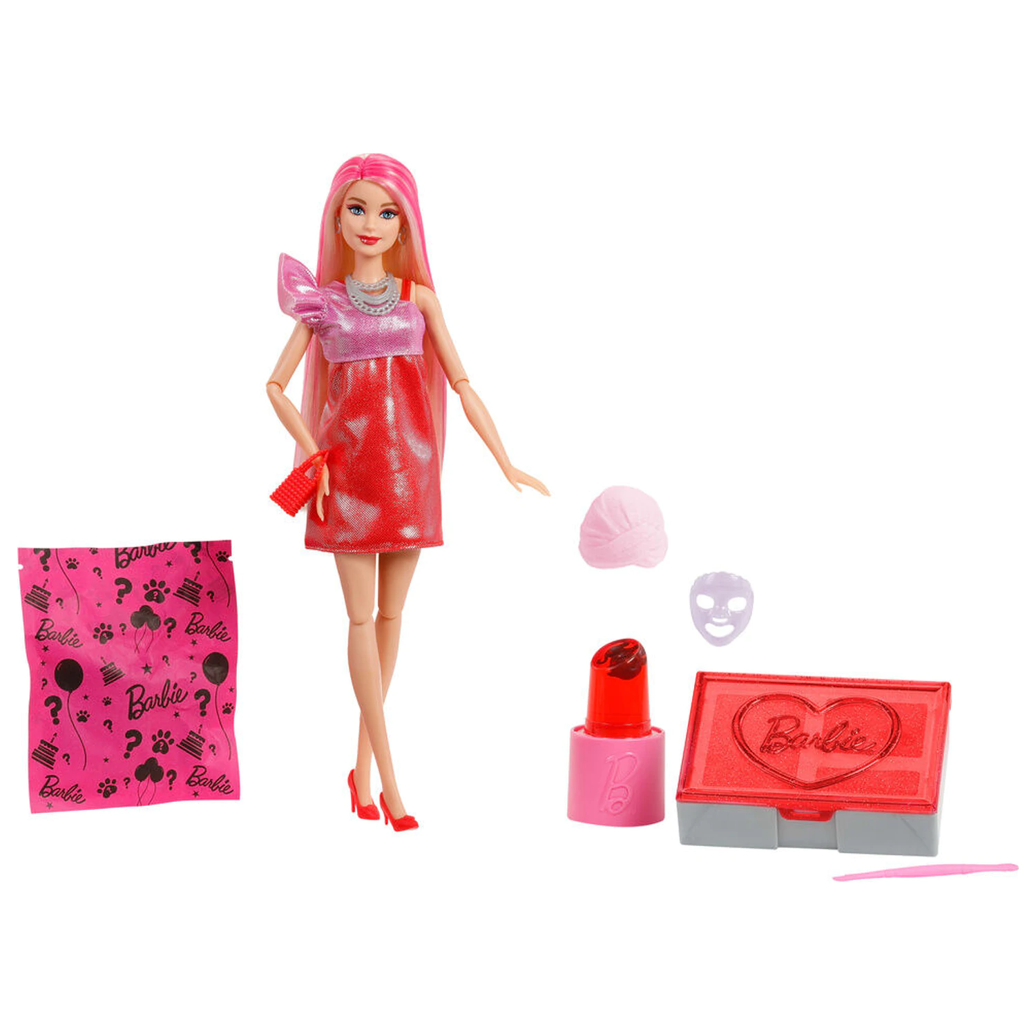 Barbie Party Unbox bábika produktová fotografia