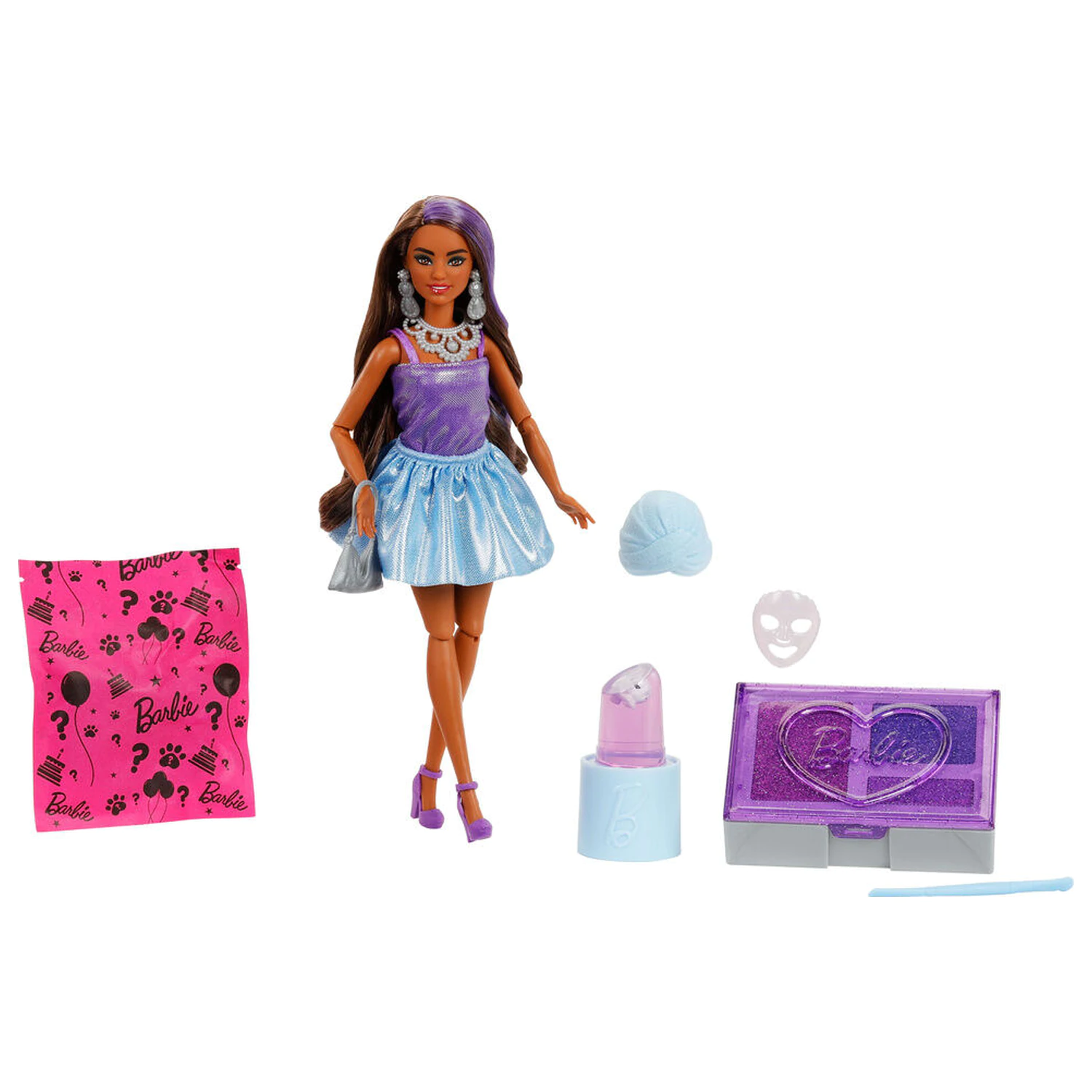 Barbie Party Unbox bábika produktová fotografia