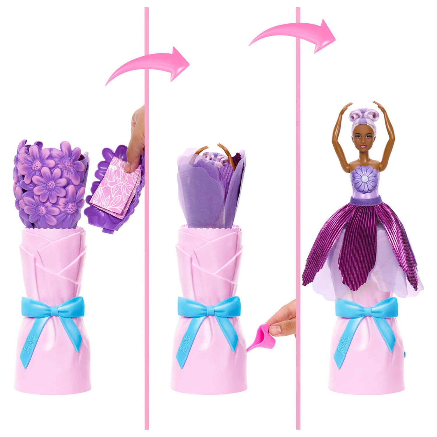 Barbie Petal Pop Lilac Daisy bábika produktová fotografia