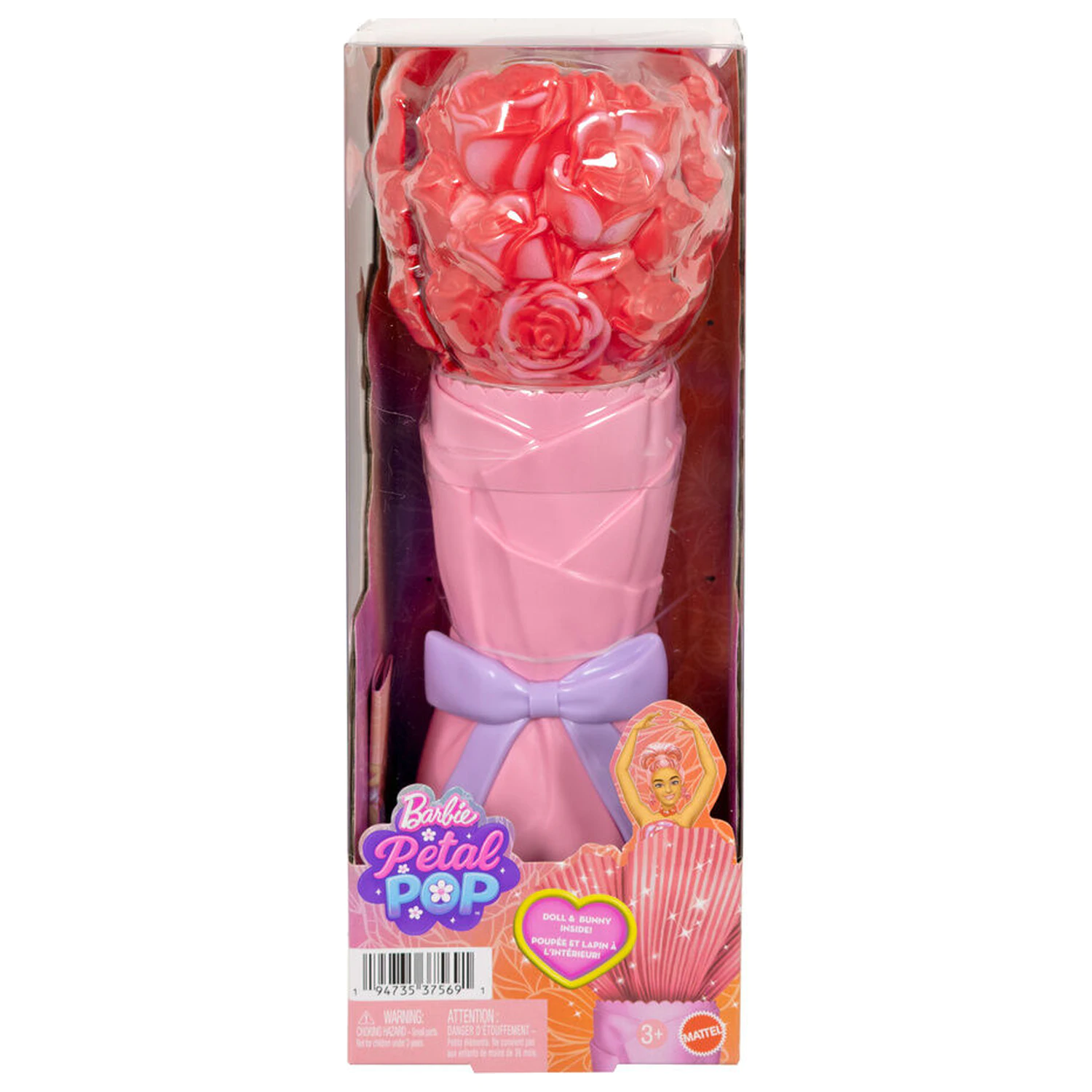 Bábika Barbie Petal Pop Red Rose produktová fotografia