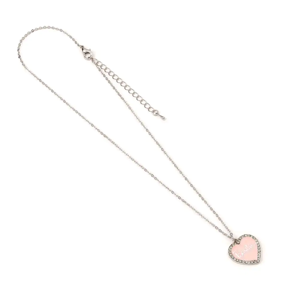 Barbie Prívesok & Náhrdelník Pink Heart Crystal produktová fotografia
