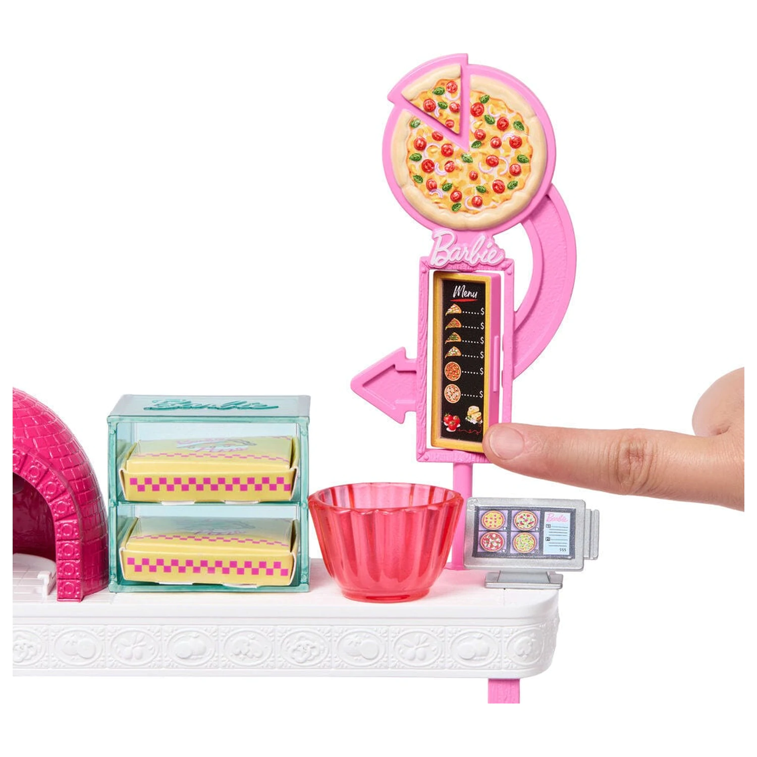 Barbie bábika Pizza Chef produktová fotografia
