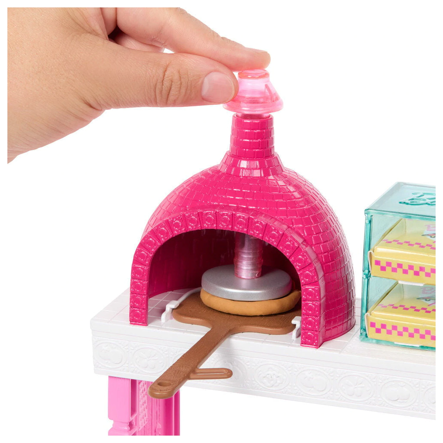 Barbie bábika Pizza Chef produktová fotografia
