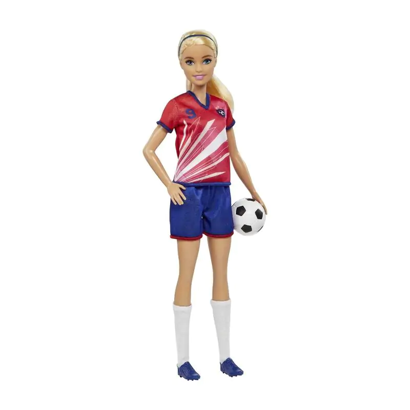 Barbie futbalistka bábika produktová fotografia
