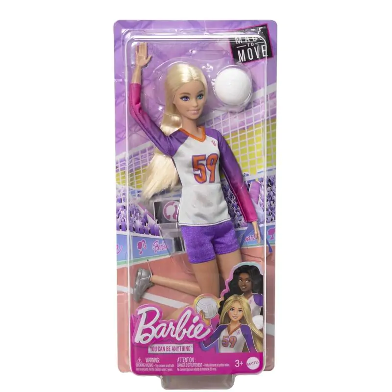 Barbie Hráčka volejbalová bábika produktová fotografia