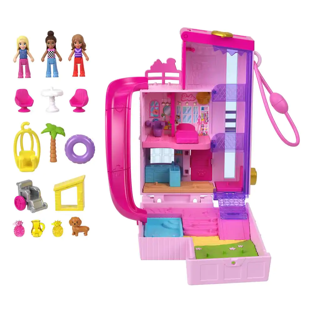 Barbie Polly Pocket Mini Figurky a Játékházikó Babaházzal termékfotó