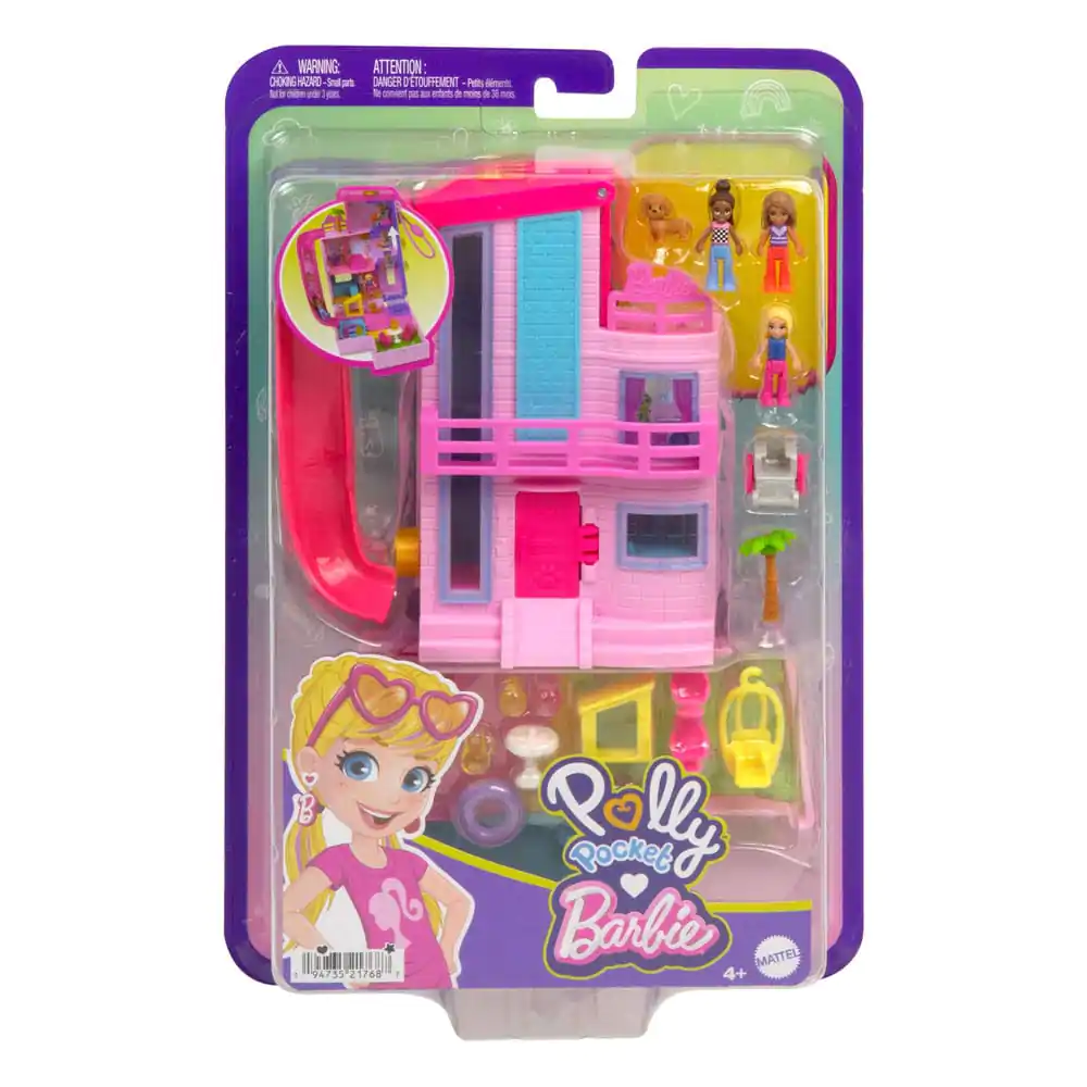 Barbie Polly Pocket Mini Figurky a Játékházikó Babaházzal termékfotó